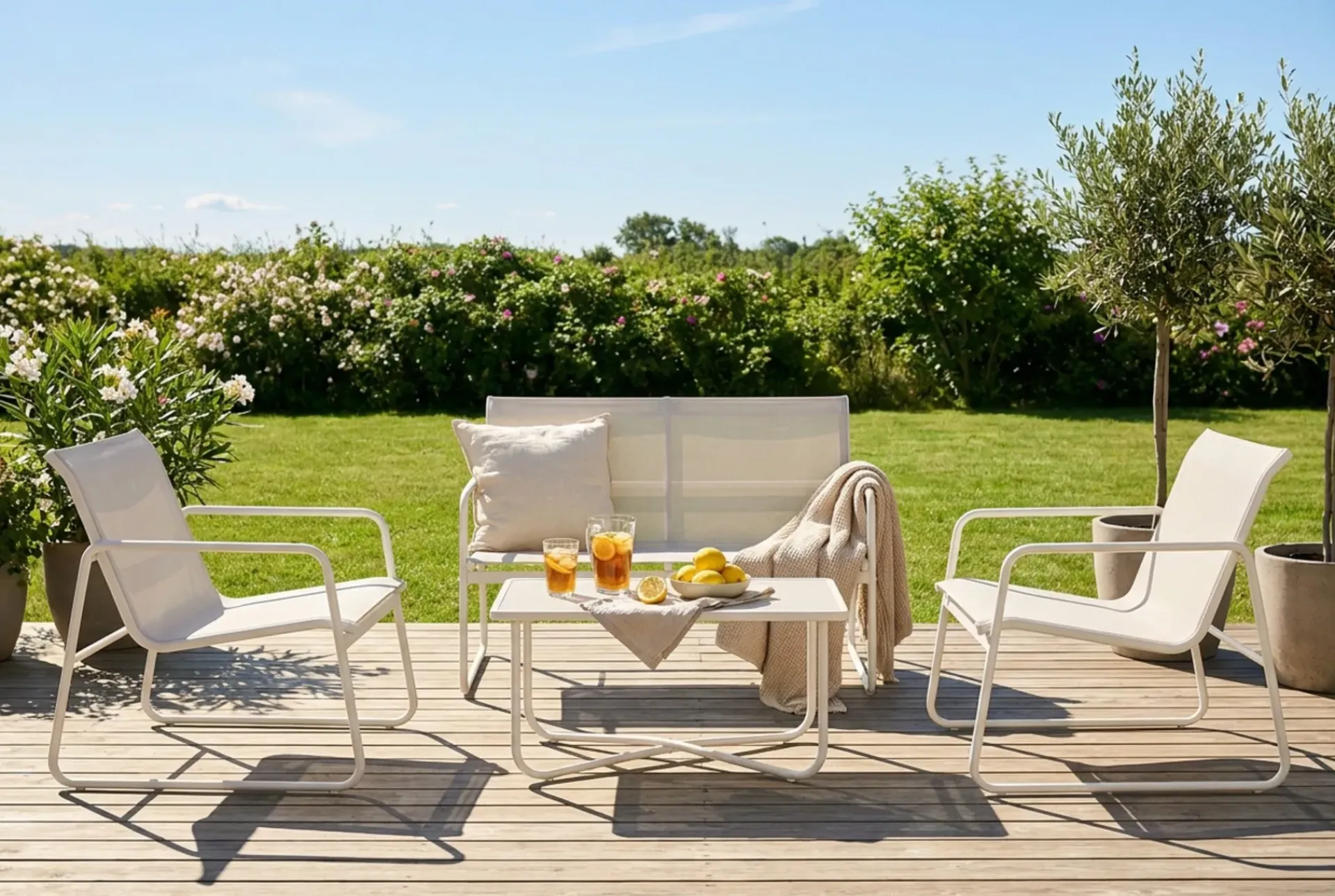 Comfort Garden Pumper Og Irrigasjon|Loungestol Ute-Pelanda loungegruppe utendørs Lys beige