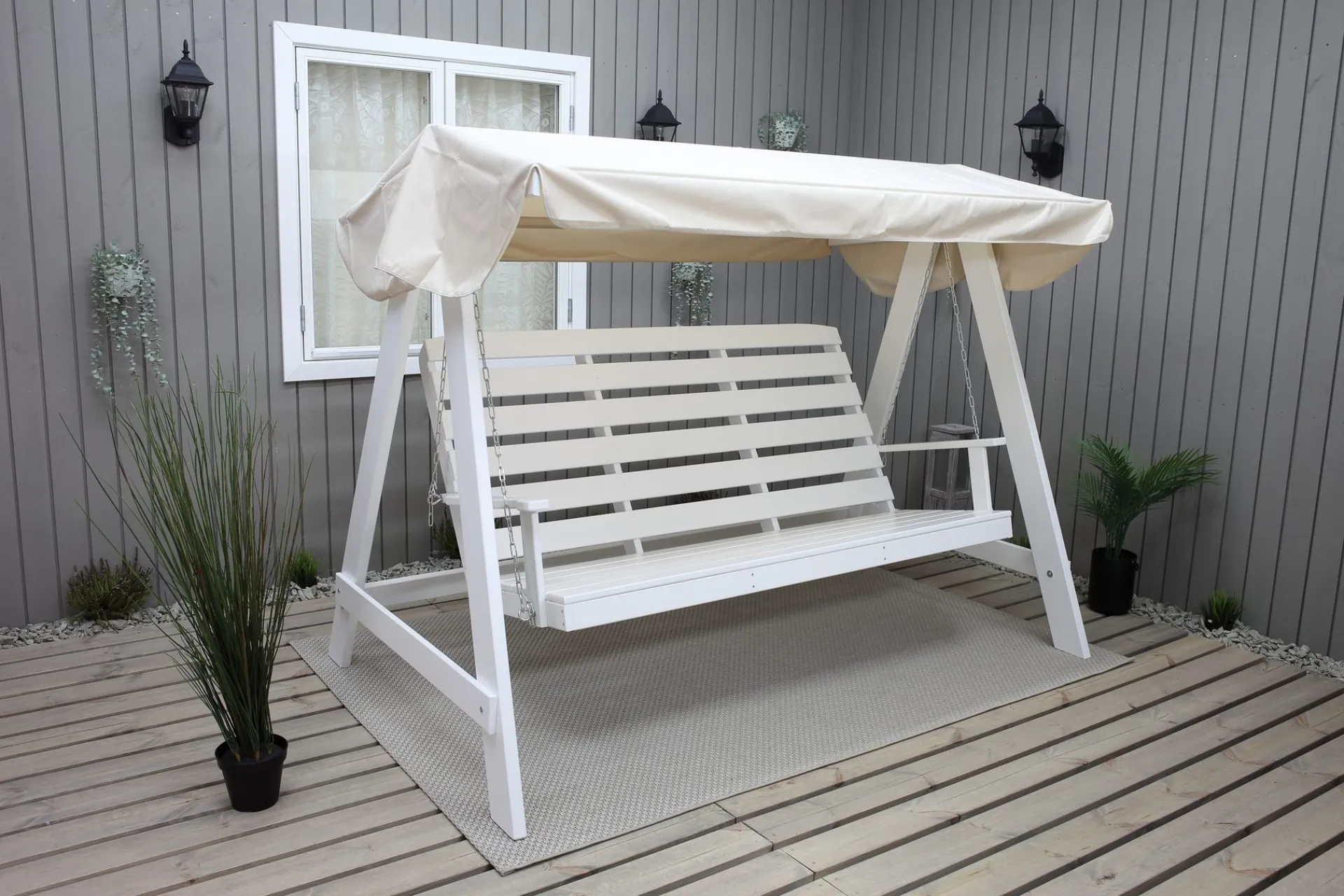 Comfort Garden Hammocker-Pelle Hammock Hvit/Svart