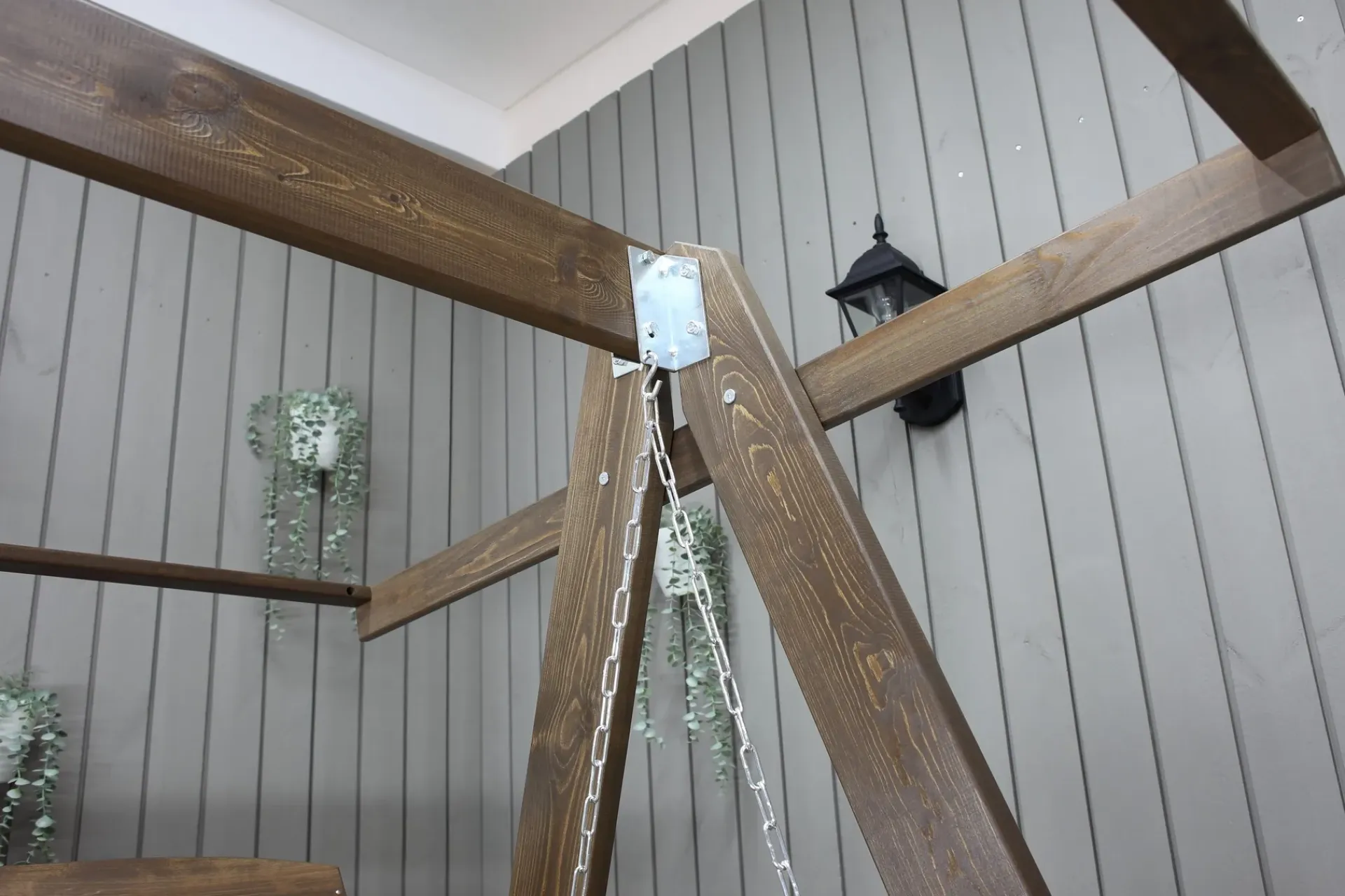 Hammocker-Pelle 3-seters Hammock uten tak Brun