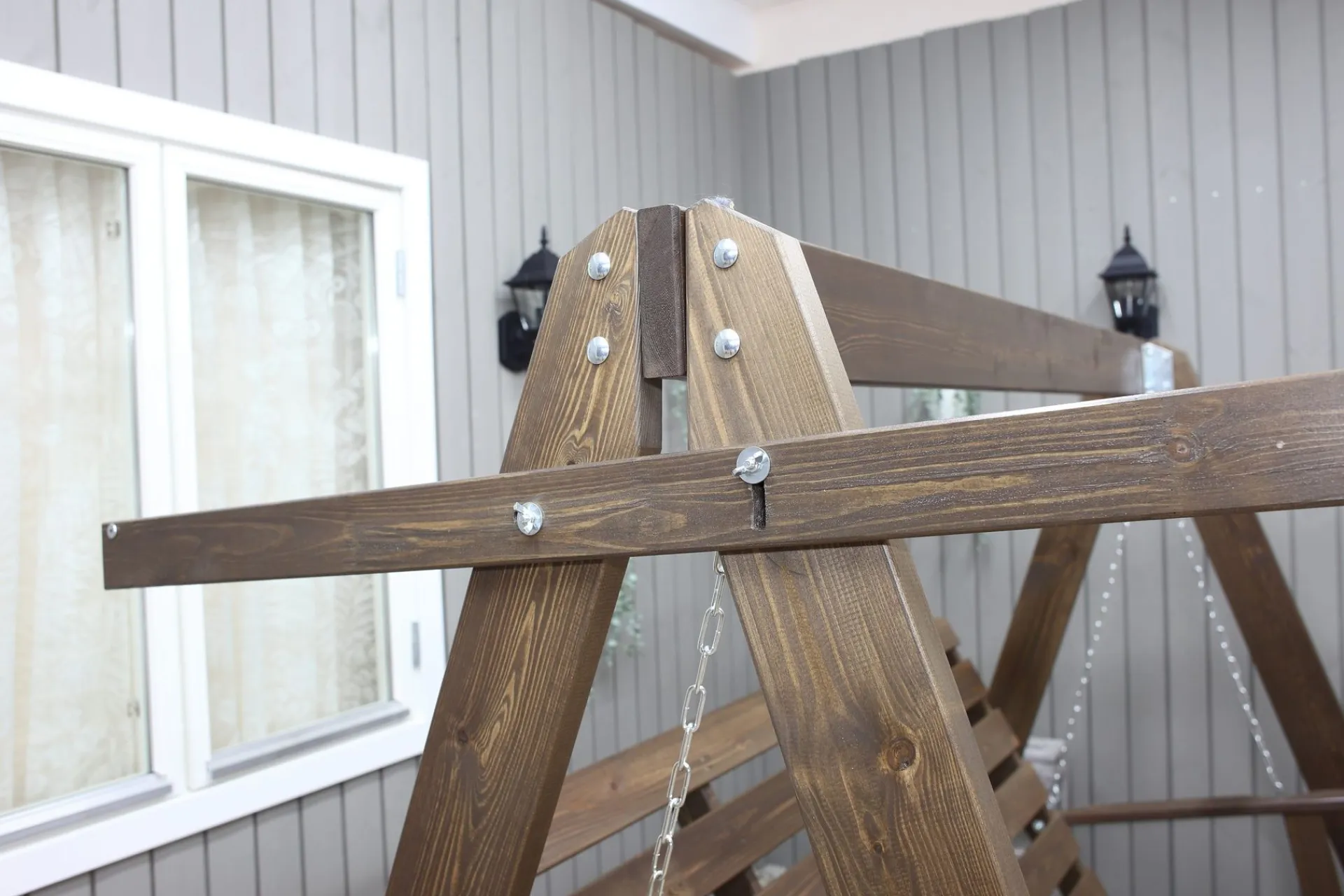 Hammocker-Pelle 3-seters Hammock uten tak Brun