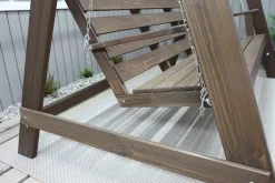 Hammocker-Pelle 3-seters Hammock uten tak Brun