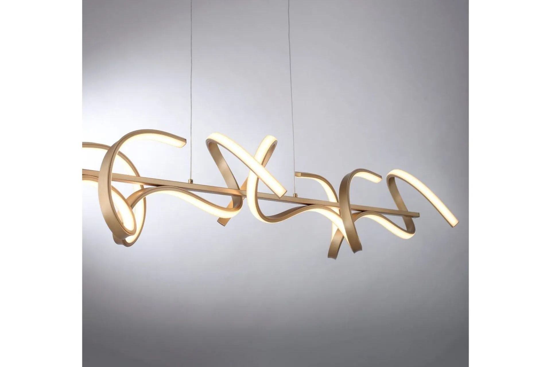 Kjøkkenlampe|Taklampe-Pendellampe Curls Messing Matt