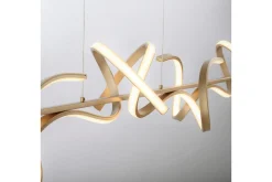 Kjøkkenlampe|Taklampe-Pendellampe Curls Messing Matt