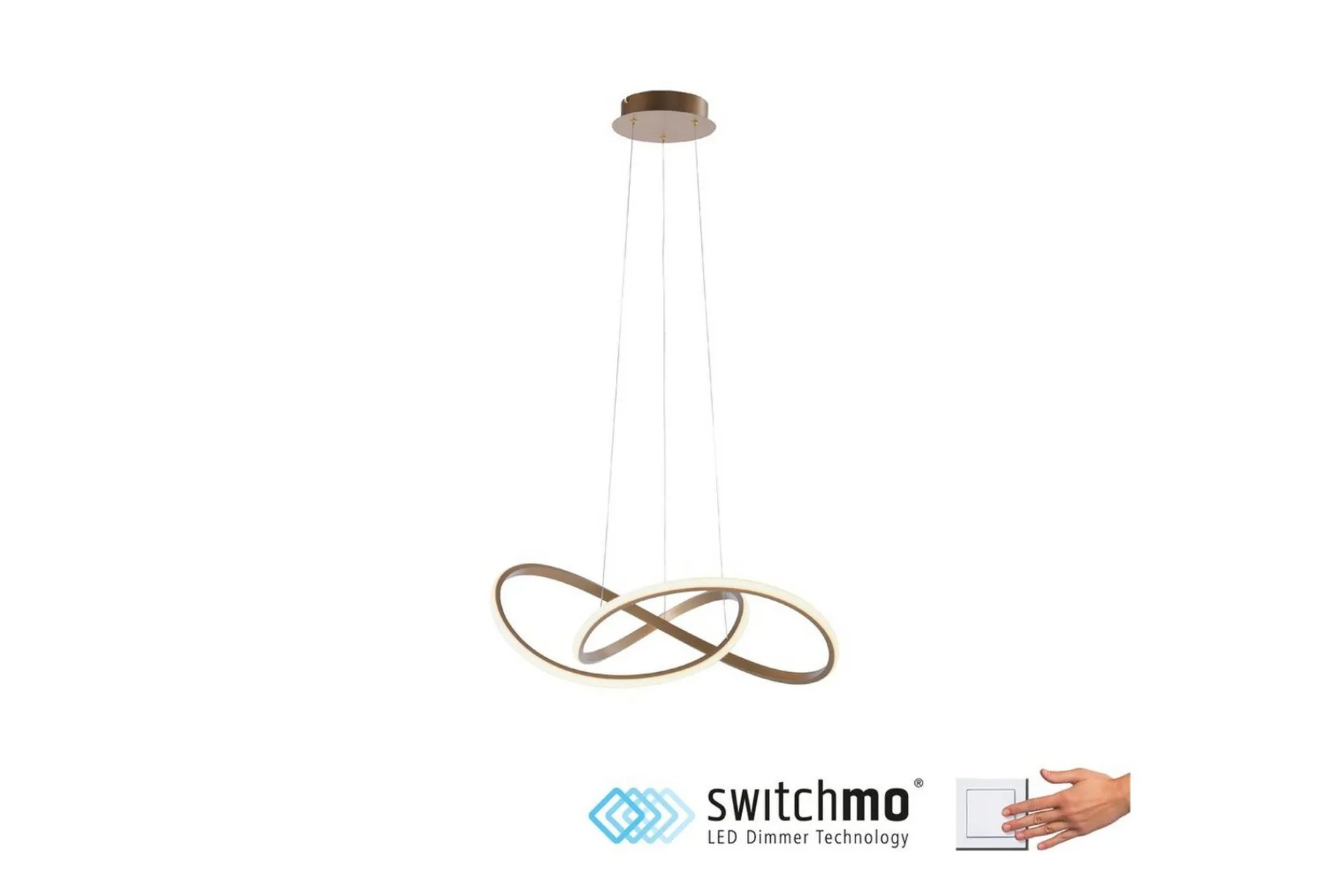 Kjøkkenlampe|Taklampe-Pendellampe Maria Messing Matt