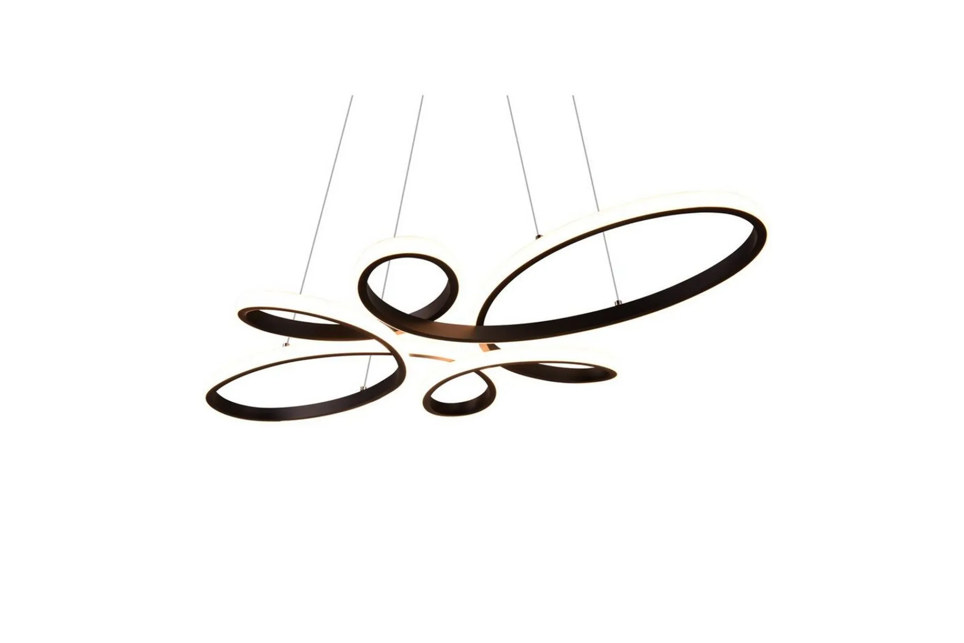 Trio Lighting Kjøkkenlampe|Taklampe-Pendel TRIO Fly Matt Svart