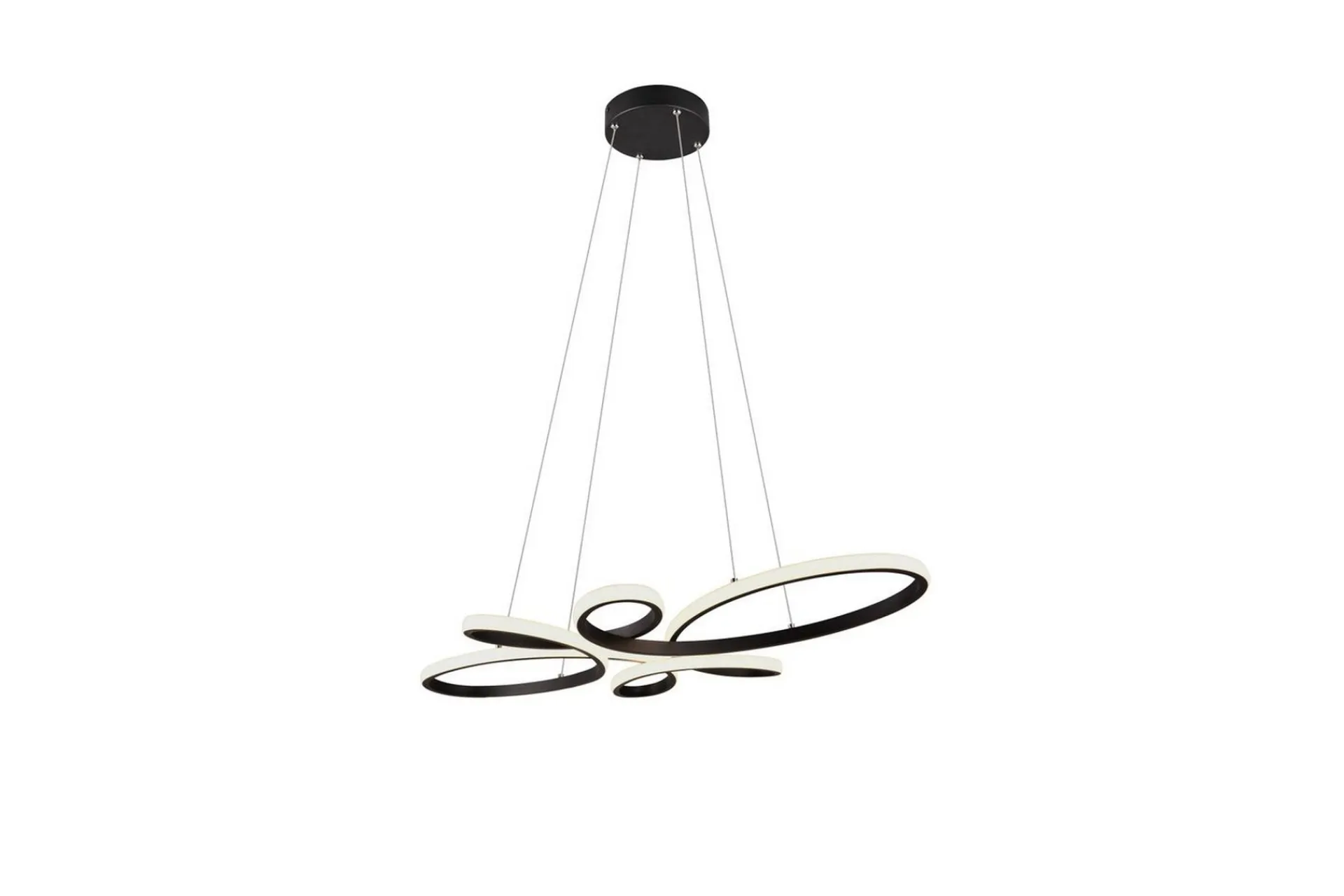 Trio Lighting Kjøkkenlampe|Taklampe-Pendel TRIO Fly Matt Svart