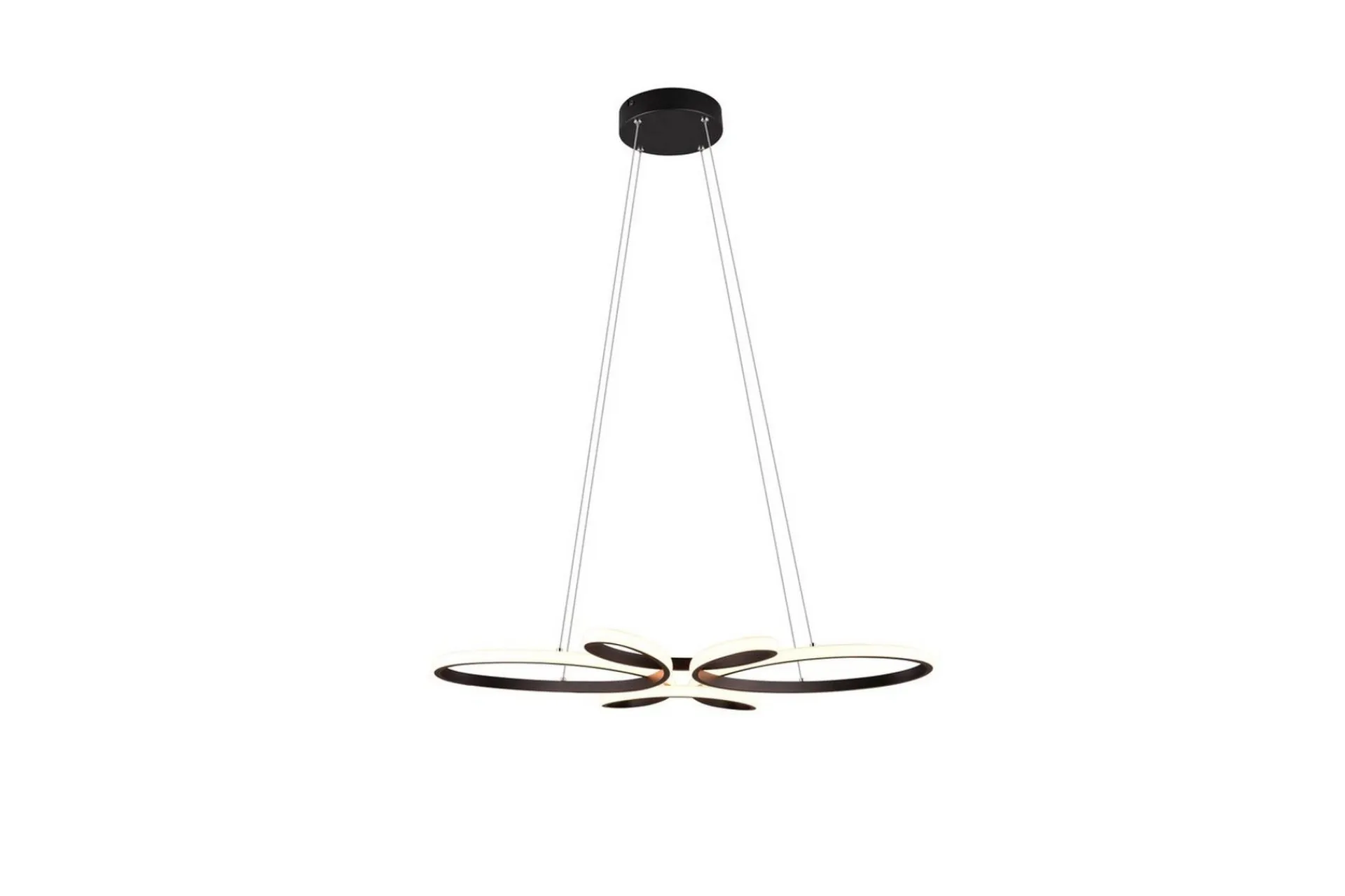 Trio Lighting Kjøkkenlampe|Taklampe-Pendel TRIO Fly Matt Svart