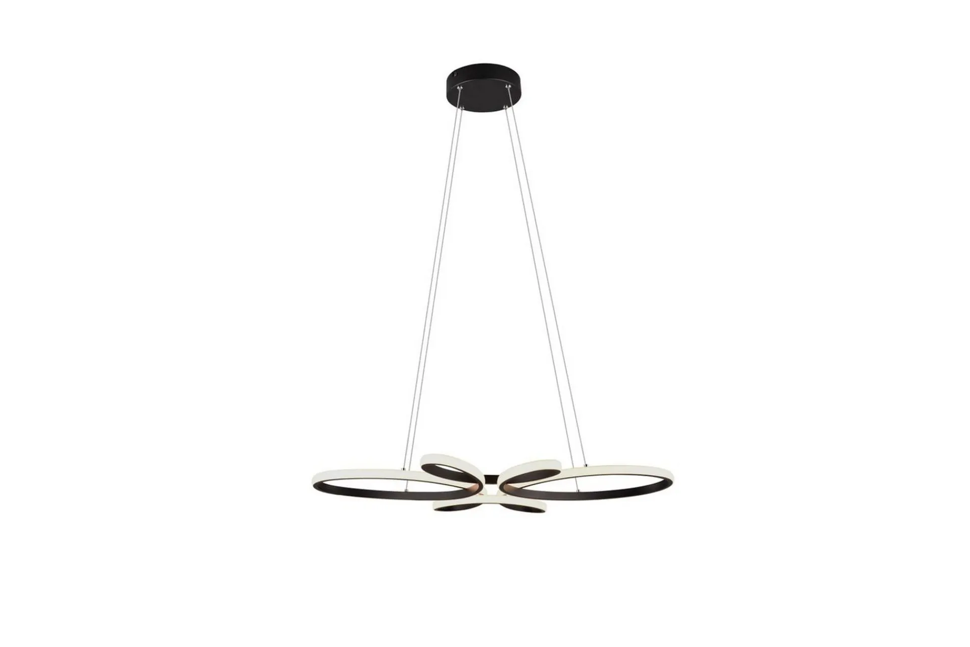 Trio Lighting Kjøkkenlampe|Taklampe-Pendel TRIO Fly Matt Svart