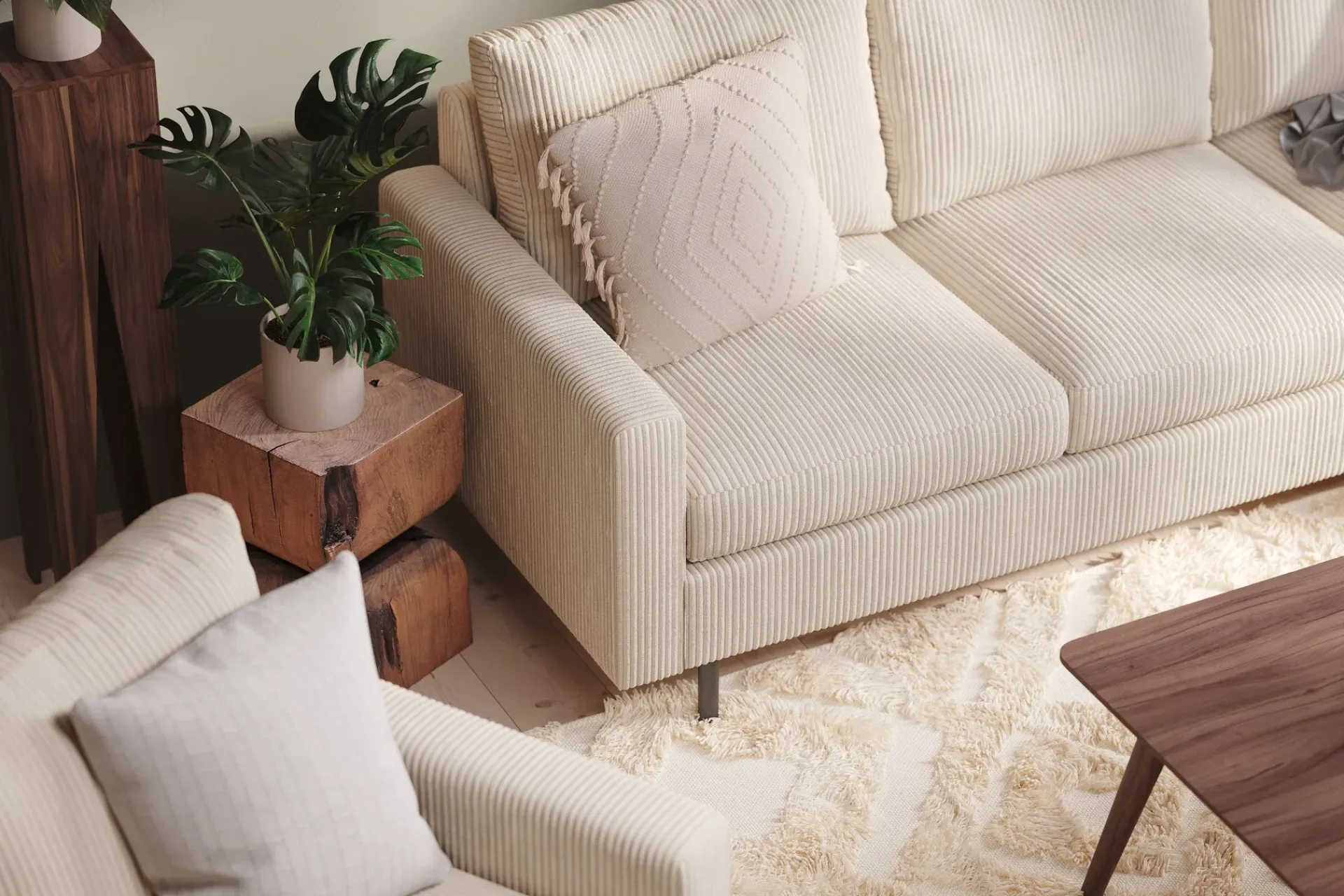 Scandinavian Choice Lenestoler|Kontorstol & Skrivebordsstol-Peppe Manchester Lenestol 76 cm bred Beige