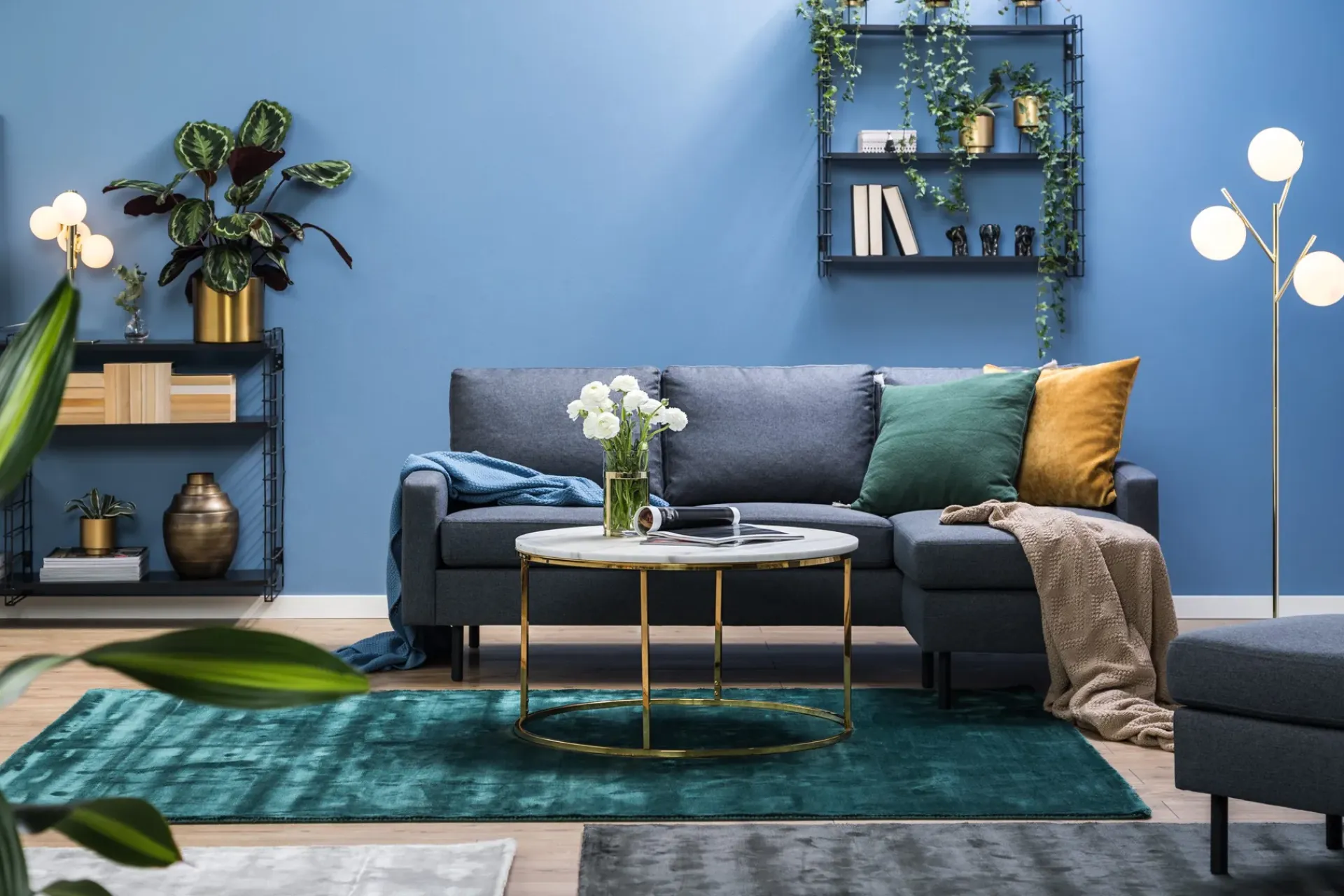 Scandinavian Choice Peppe 3-seters Vendbar L-formet Divansofa i Stoff