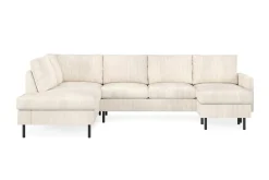 Scandinavian Choice Peppe 4-seters Venstrevendt U-formet Sofa med Divan og Sjeselong i Manchester