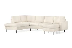 Scandinavian Choice Peppe 4-seters Venstrevendt U-formet Sofa med Divan og Sjeselong i Manchester