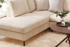 Scandinavian Choice Peppe 4-seters Venstrevendt U-formet Sofa med Divan og Sjeselong i Manchester