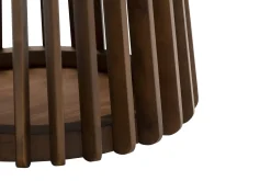 Bark Peyra Rundt Spisebord 120 cm for 4 personer Kjøkkenbord i tre