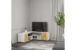 Pienk TV-benk 125 cm