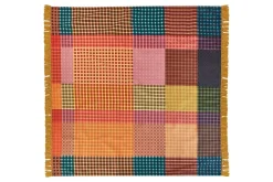 Tepper & Pledd-Piknikteppe Buili 200x200 cm Flerfarget