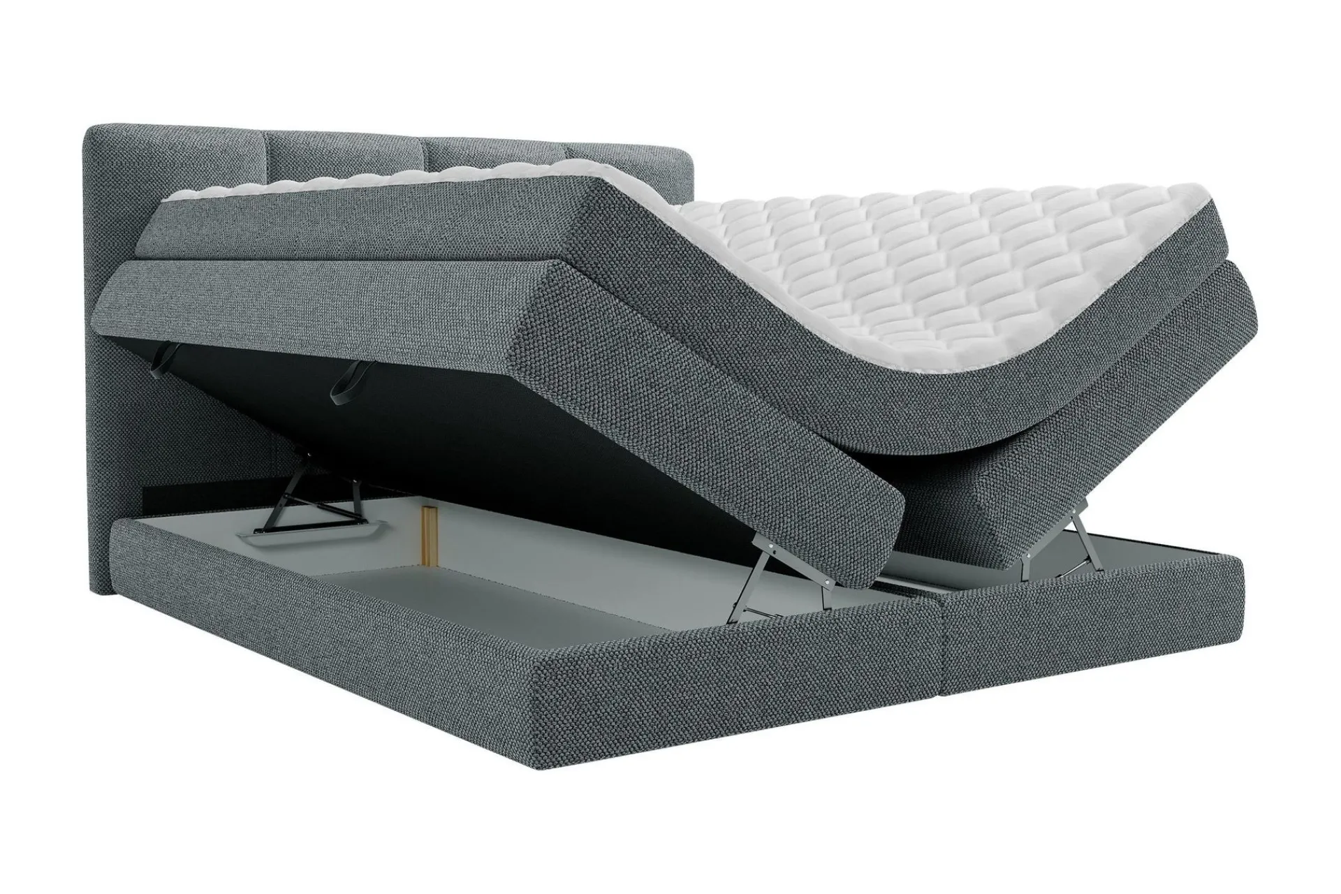 Kontinentalsenger|Seng Med Oppbevaring-Pinta Oppbevaringsseng 160x200 cm Beige