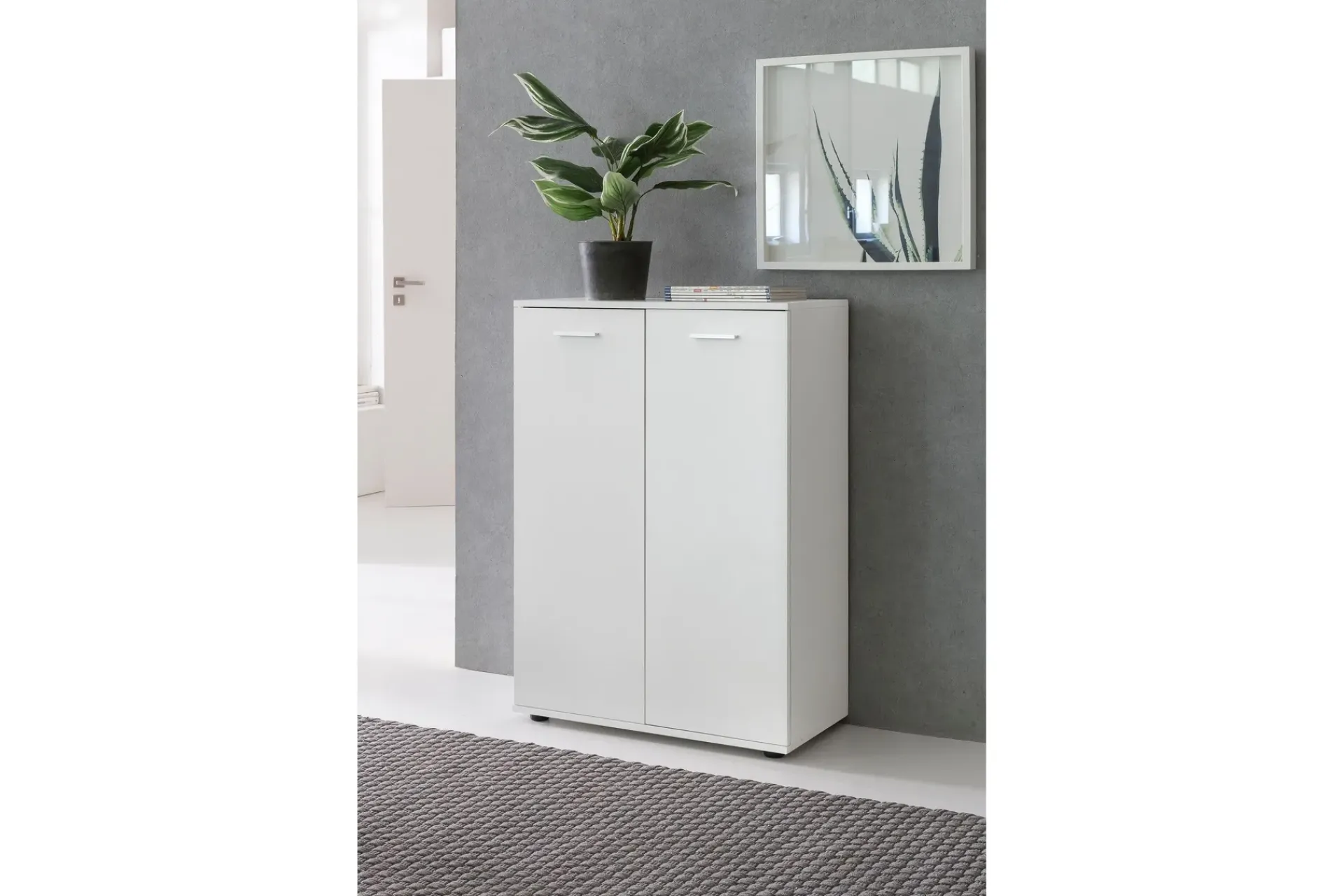 Wohnling Kommode|Entrekommode-Pinuelas Kommode 71x35 cm Hvit