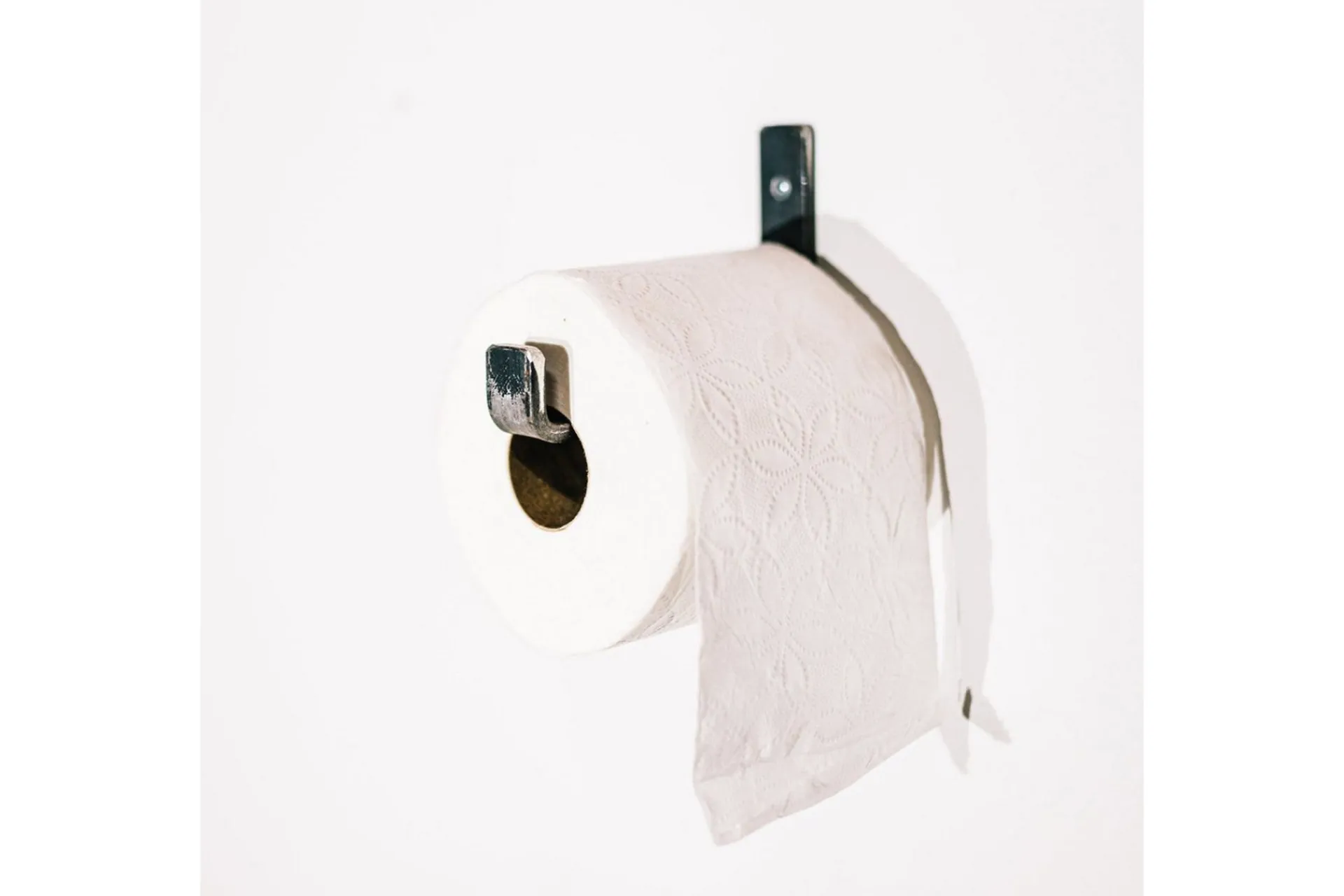 Baderom-Pipe Hook Svart