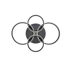 Trio Lighting Barnelampe|Taklampe-Plafond Cires Mattsvart