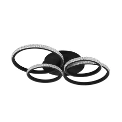 Trio Lighting Barnelampe|Taklampe-Plafond Cires Mattsvart