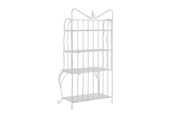 Plantehylle 4 hyller metall lyst PAVONA