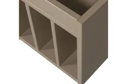 WOOOD Cd-Hylle & Dvd-Hylle-Plateskap Turner Beige