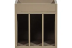 WOOOD Cd-Hylle & Dvd-Hylle-Plateskap Turner Beige
