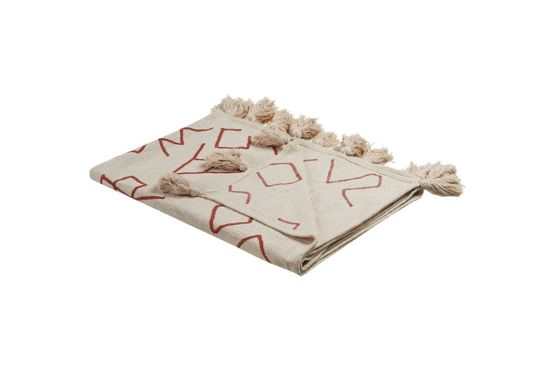 Tepper & Pledd-Pledd Bhiwani Beige,Rød