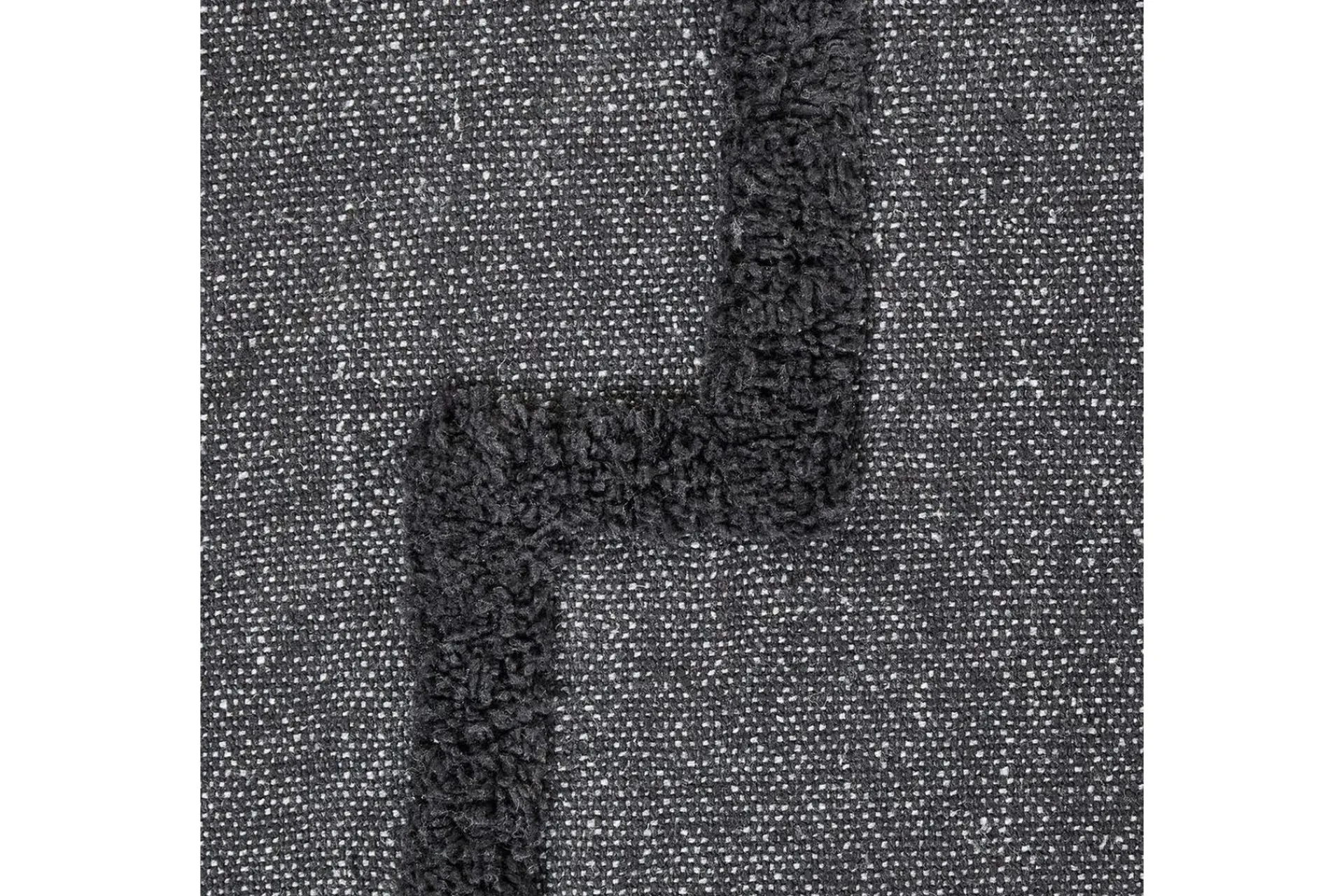 Tepper & Pledd-Pledd Chack Grå/svart, 220x240 cm Grey,Svart