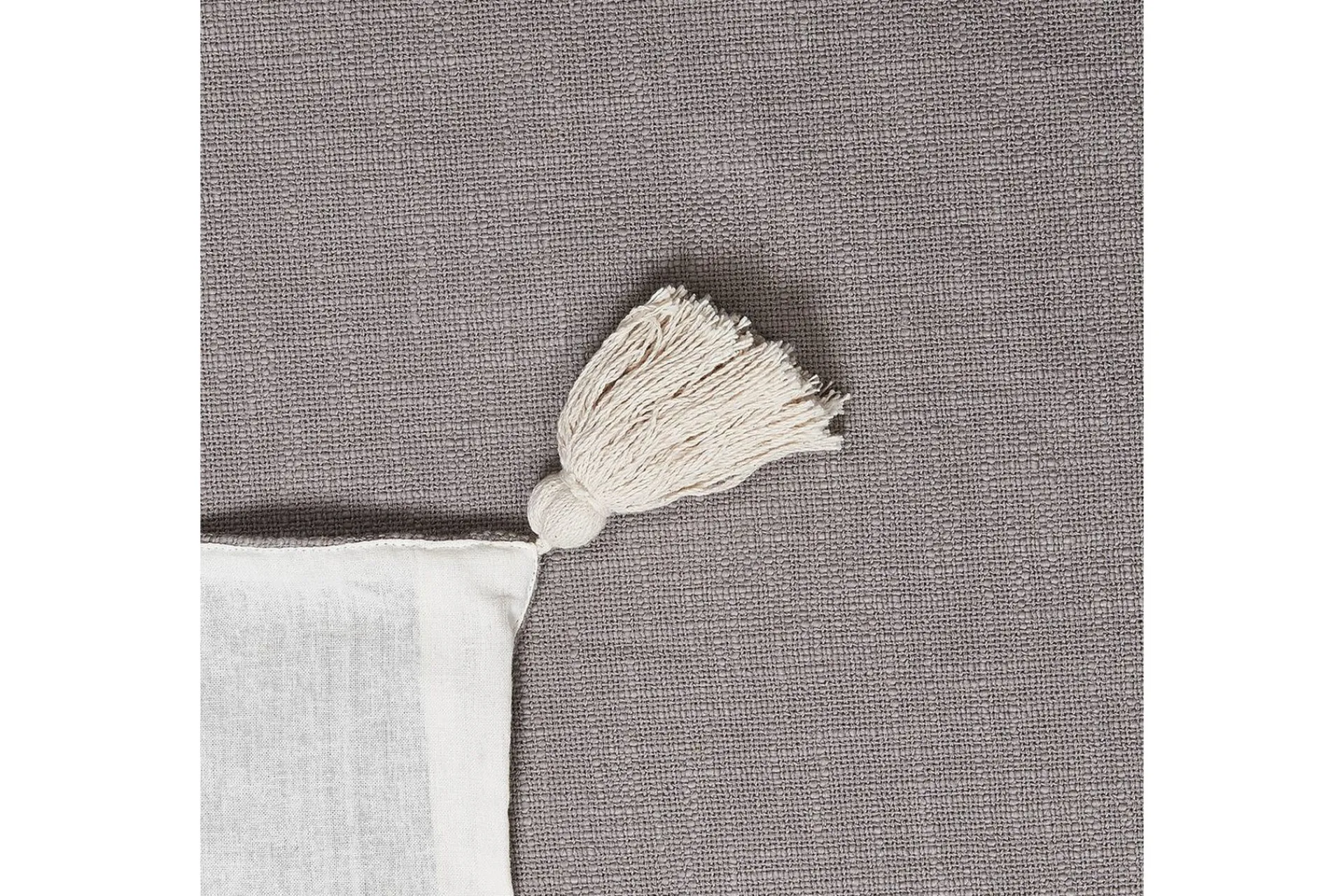 Tepper & Pledd-Pledd Kottayam Grey,Mørkeblå,Beige,Lyserød