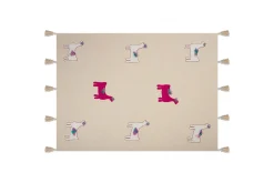 Tepper & Pledd-Pledd Nandyal Beige,Hvit,Lyserød