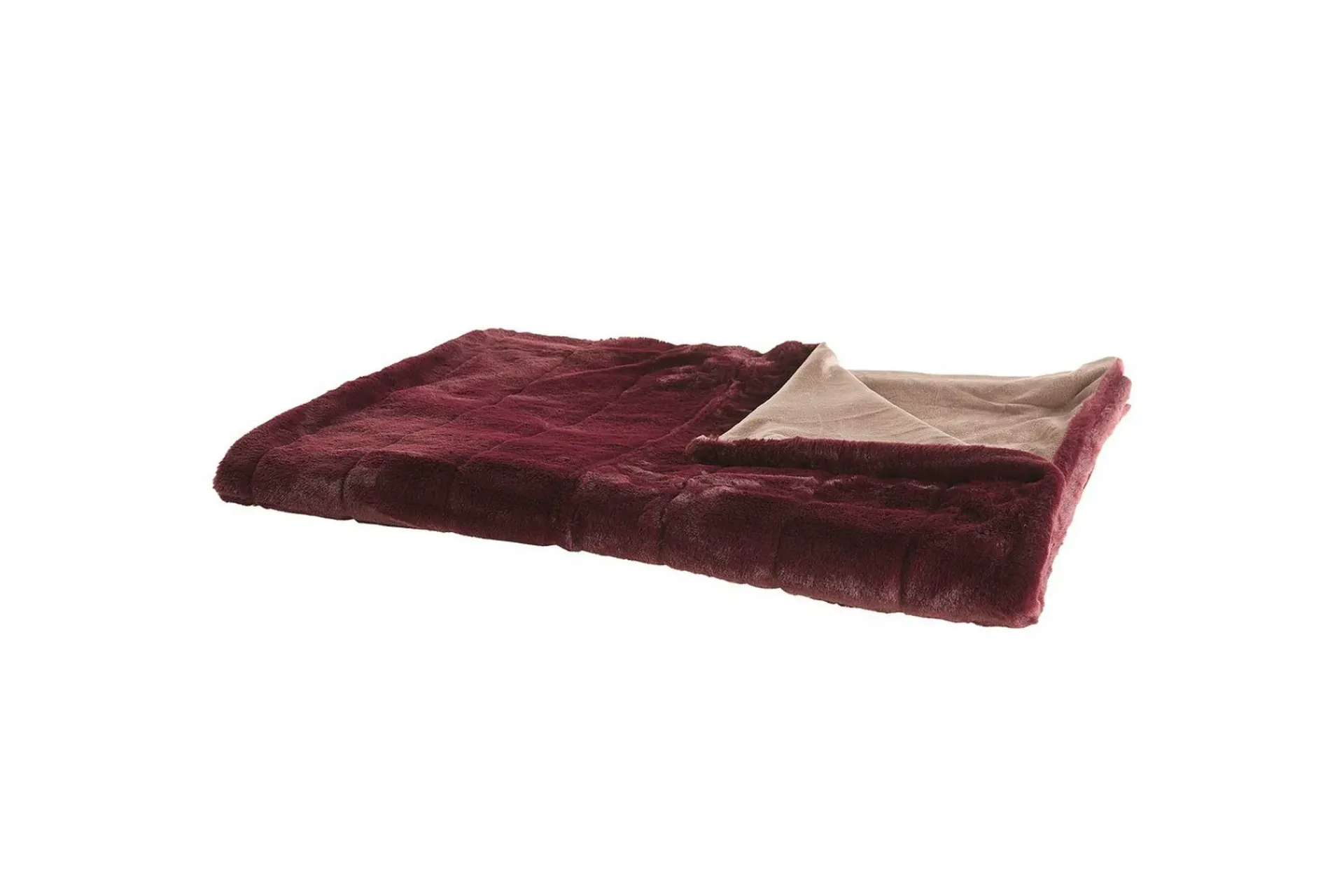 Tepper & Pledd-Pledd Tantan 180x220 cm Rød,Beige