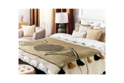 Tepper & Pledd-Pledd Thumki Beige,Svart