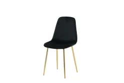 Venture Home Polar Kjøkkenstol Fløyel /Messing