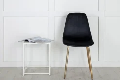 Venture Home Polar Kjøkkenstol Fløyel /Messing