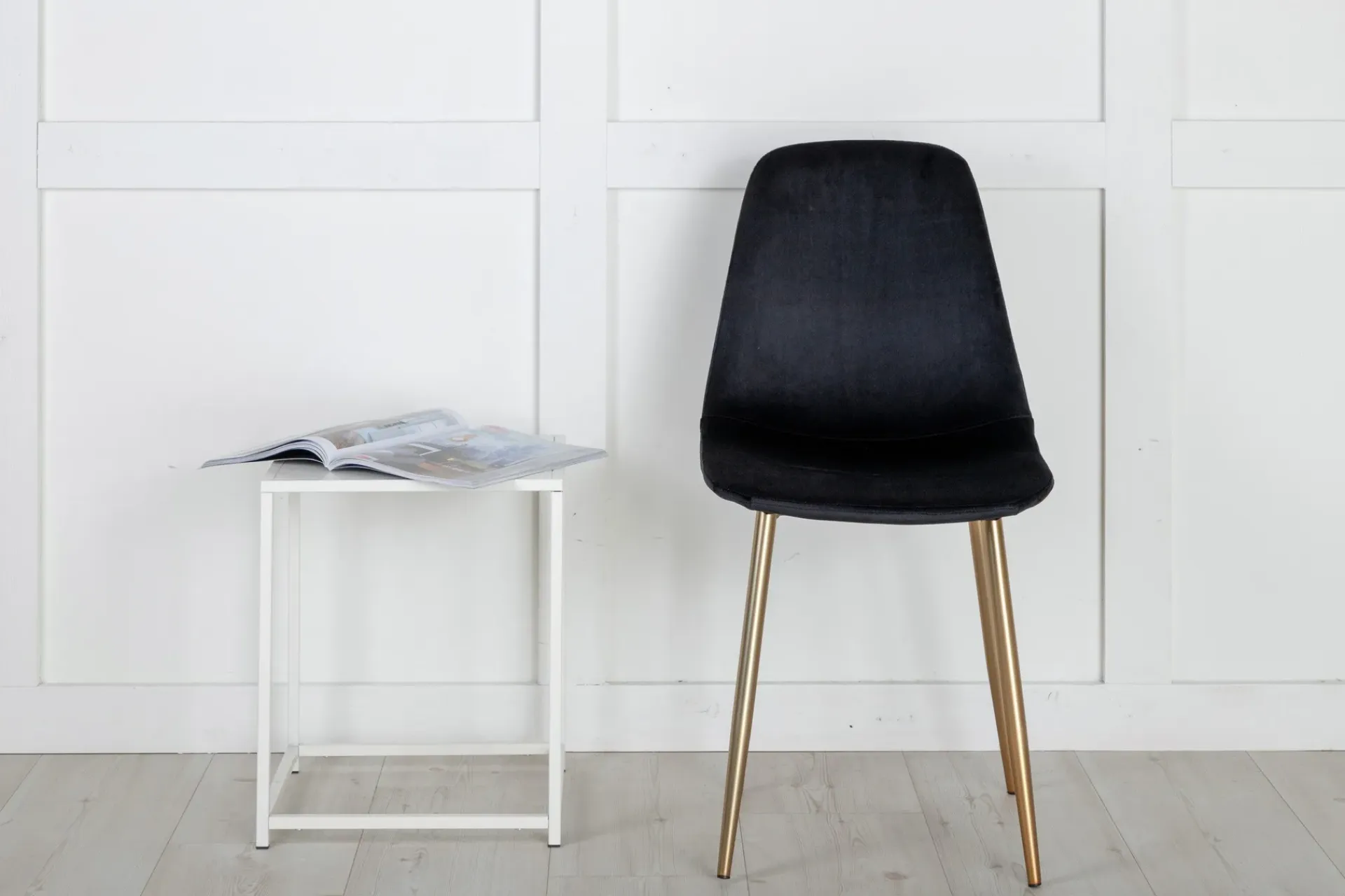 Venture Home Polar Kjøkkenstol Fløyel /Messing