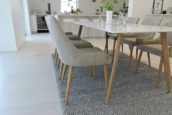Venture Home Polar Spisegruppe 180 cm Rektangulær med 6 Plaza-stoler