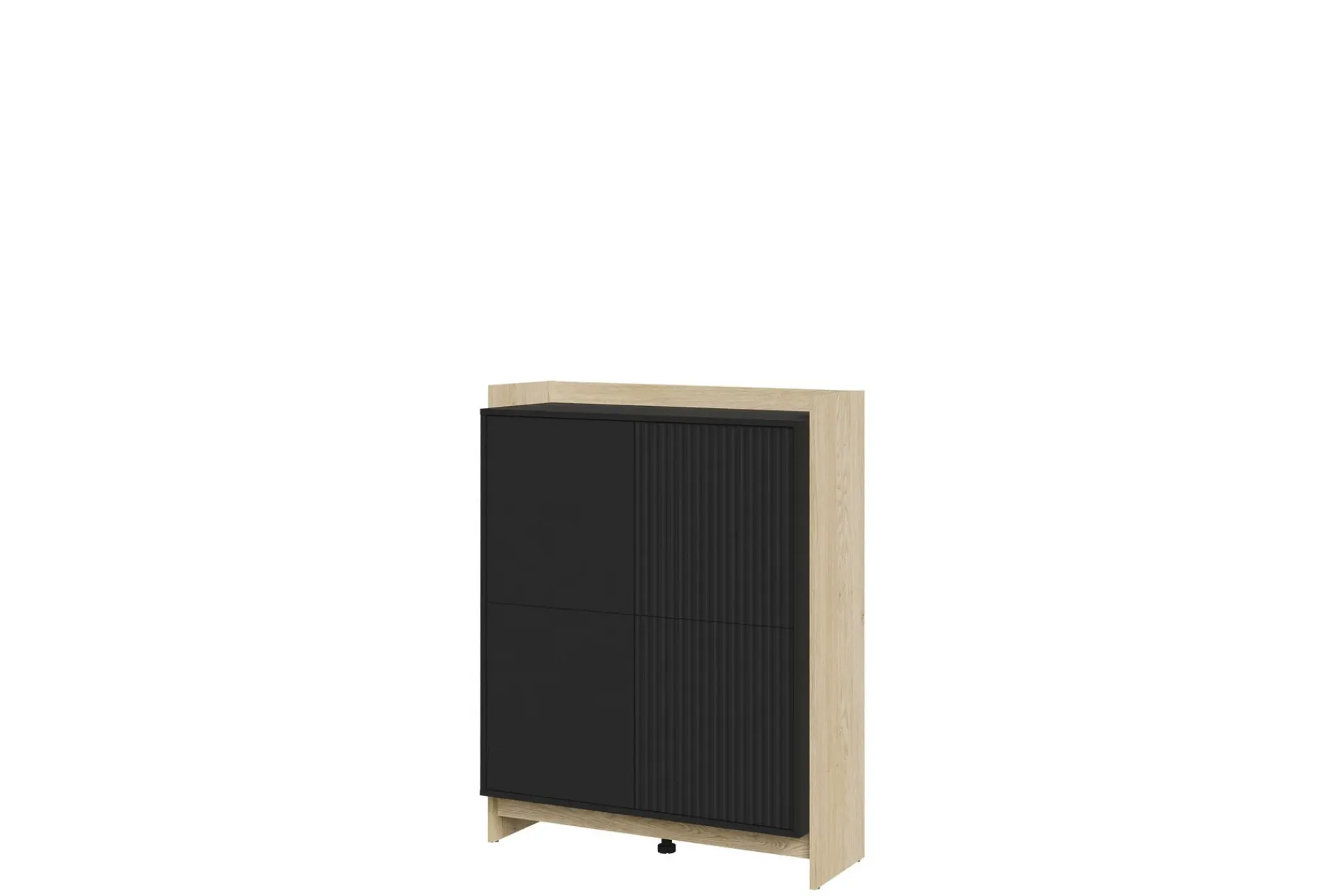 Kommode|Entrekommode-Polina Kommode 100 cm Brun,Svart