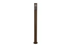Eglo Pullert-Pollerlampe Helsinki med Sensor Rustbrun, 1100 mm Bronse
