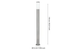 Eglo Pullert-Pollerlampe Helsinki 1100 mm Hvit,Grey