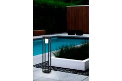 Eglo Solcelle Utelys & Solcellelamper-Pollerlampe Martano med Sensor Svart