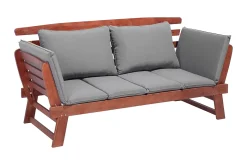 Lounge Sofa|Lounge Sofa-Portici Sofa 210 cm Mørkebrun