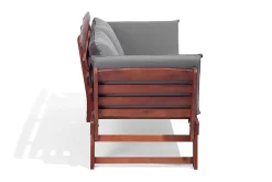 Lounge Sofa|Lounge Sofa-Portici Sofa 210 cm Mørkebrun