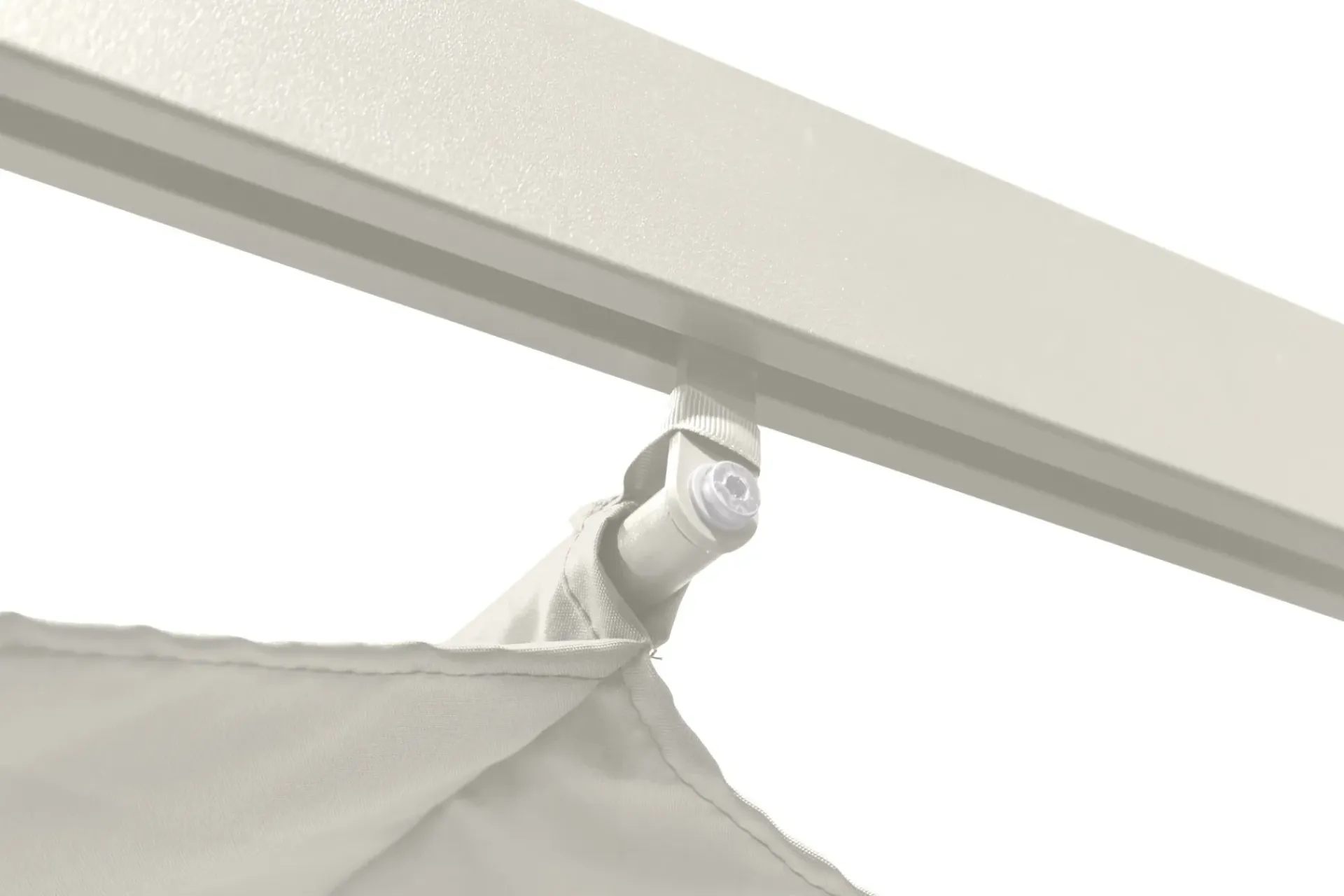 Comfort Garden Markiser|Paviljonger-Porto stor pergola 4x3 m i aluminium med tak Hvit
