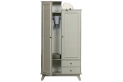 Oppbevaringsskap|Skap-Portsea Oppbevaringsskap 98x190 cm Offwhite