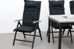 Fritab Positionsdyna Canyon med nackkudde Dark grey