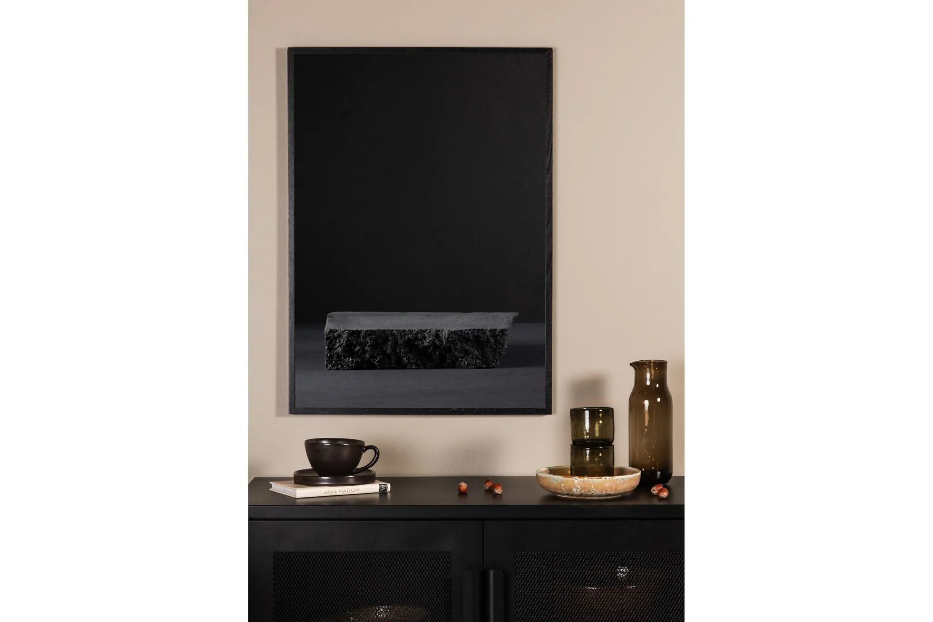Venture Home Posters|Posters-Poster Black Rock 30x40 cm Svart