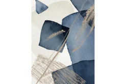 Venture Home Poster Blue Swirl 70x100 cm