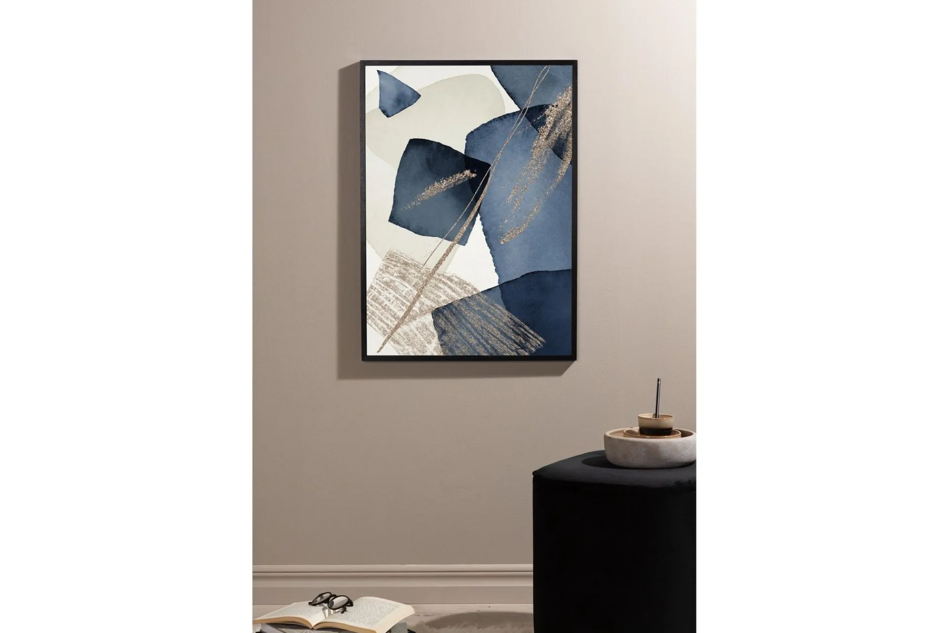 Venture Home Poster Blue Swirl 70x100 cm